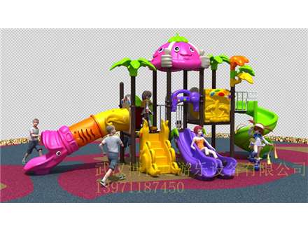 塑料组合滑梯 (117)